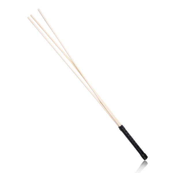 Rattan canes 59cm 3pcs black handle