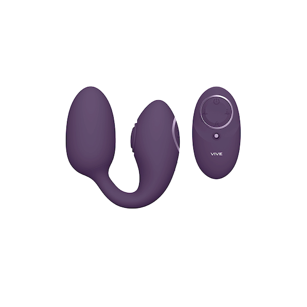 Aika vibrating Love Egg purple + Remote