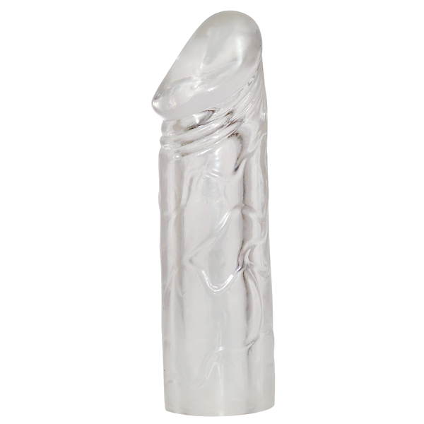 Mega Dick Sleeve transparent, EFT 14cm,Ø3cm
