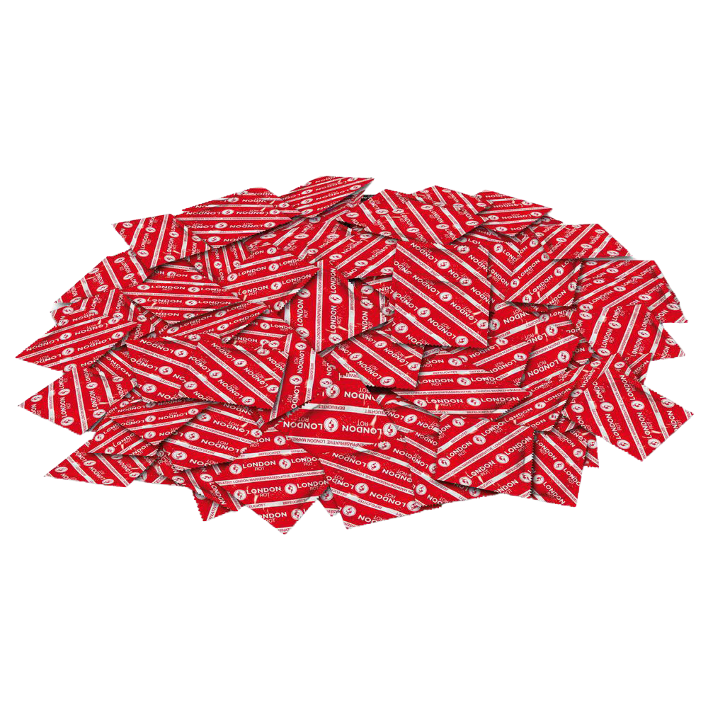 London Rot 100er Kondome