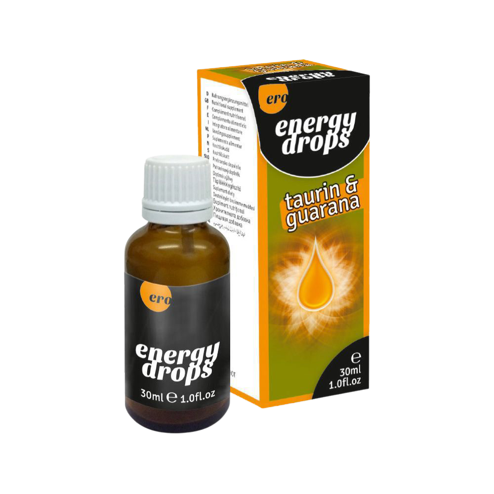 Energy Drops for Men and Women Taurin & Guarana, 30 ml