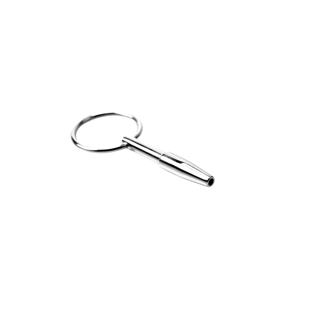  Hohler Mini Penisplug mit Ring, 10 mm