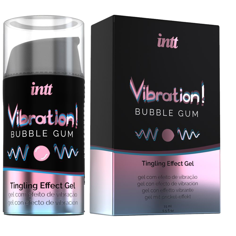 Liquid Vibration Bubble Gum Tingling Effect Gel 15 ml