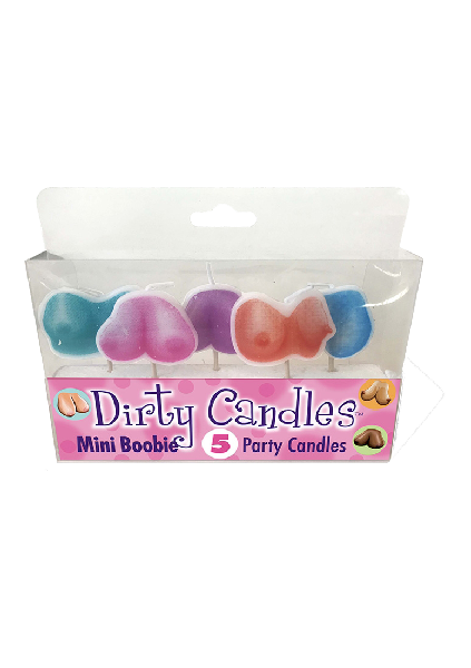 Dirty Candles Mini Boobie 5 Stk.